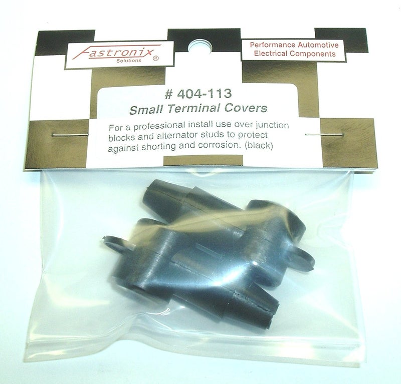 Fastronix Solutions Fastronix 5/16"" - 1/4"" Stud Terminal Cover 2 Pack (Black) - Image 2